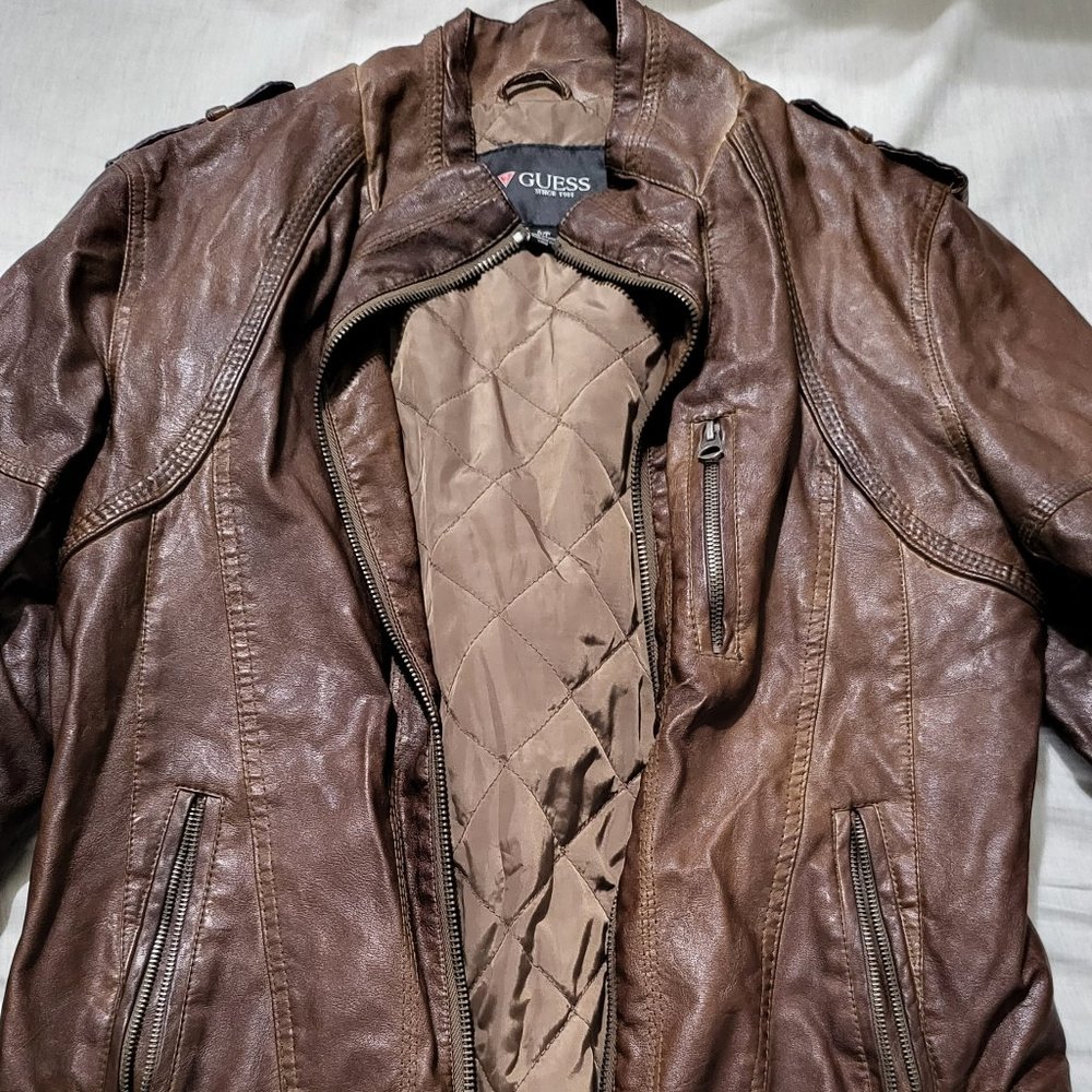Guess Leather Jacket